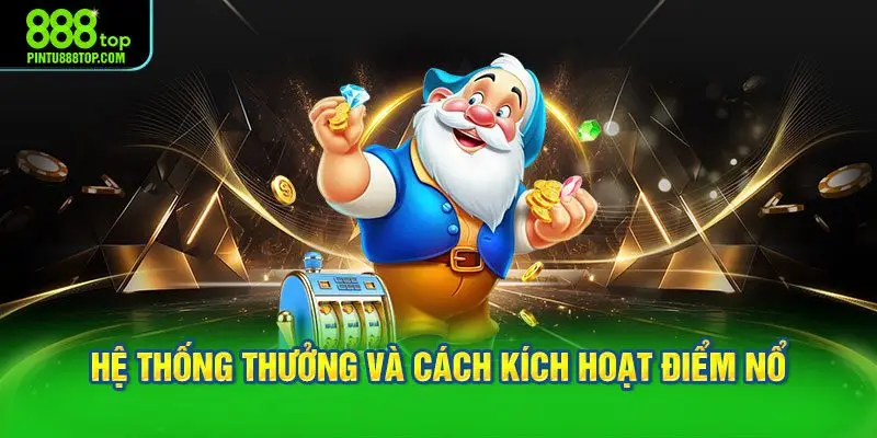 Hệ thống thưởng và cách kích hoạt điểm nổ trong game slot 777